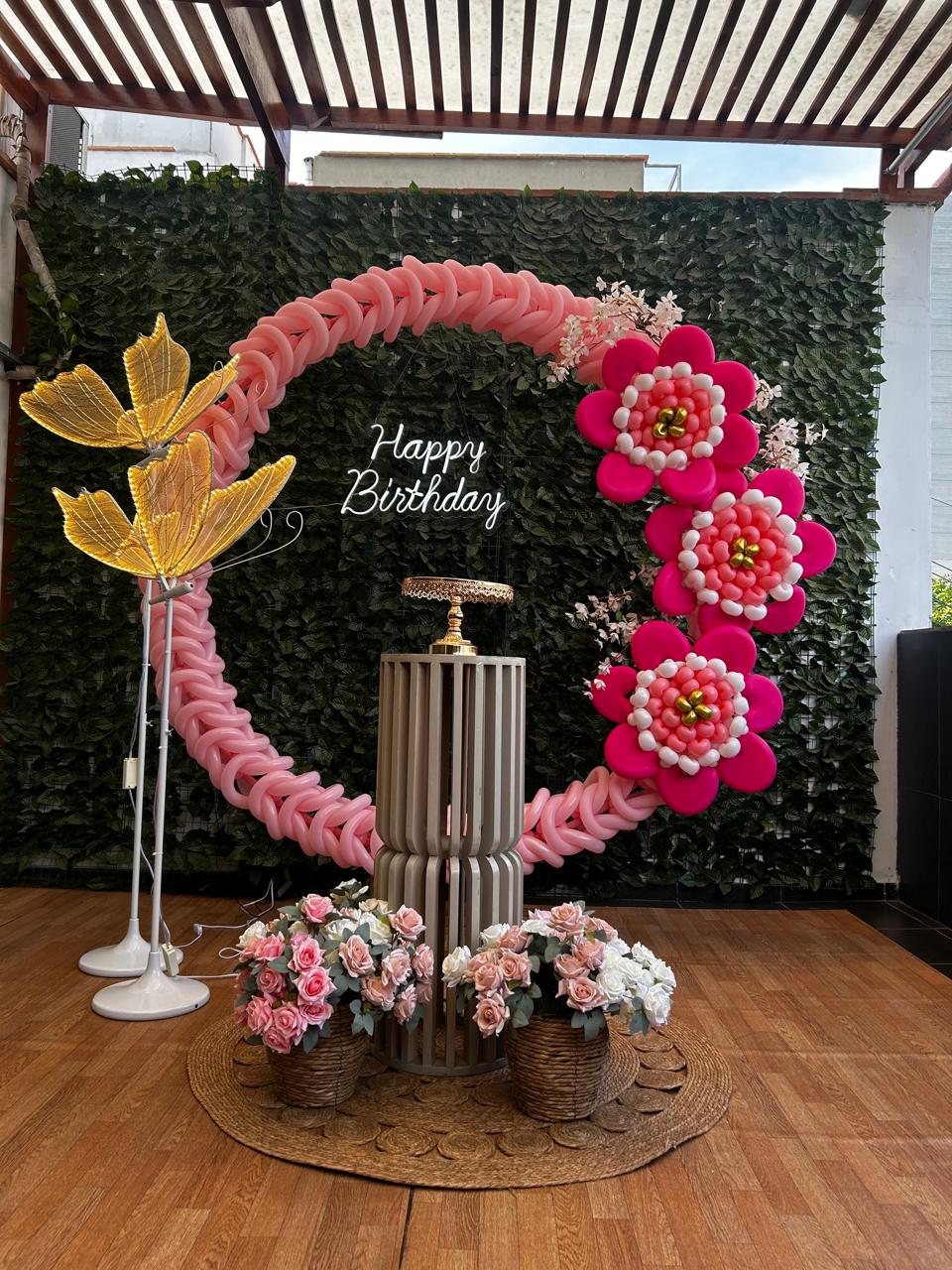 Decoración de estrado ArtiGlow